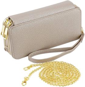 img 4 attached to HAWEE Wristlet Clutch Shoulder Chanels Women's Handbags & Wallets
