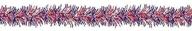 🎇 patriotic red, white & blue tinsel garland by greenbrier - 9 ft logo
