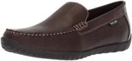 eastland mens victor loafer brown logo