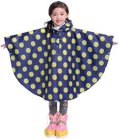 img 2 attached to Spmor Kids Poncho Hooded Jacket Apparel & Accessories Baby Boys