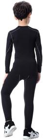 img 2 attached to 👕 TERODACO детские компрессионные термобелье для повышения производительности