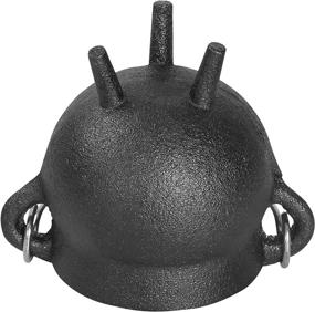 img 1 attached to 🔥 Cauldron - 3.5" Cast Iron Cauldron with Lid and Handle - Ideal for Incense Smudging, Sage Holding, Altar Rituals, and Burning Sessions