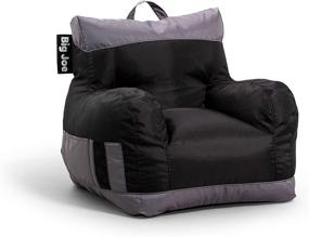 img 4 attached to Dorm 2.0 Bean Bag Chair: Big Joe, Two Tone Black - Worth the Buy?