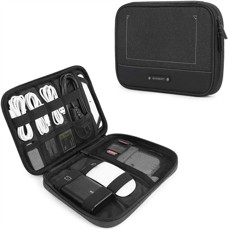 bagsmart electronic organizer electronics accessories office electronics and cable organizer bags & cases 로고