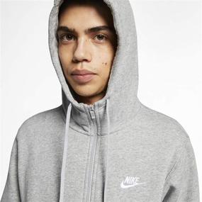 img 2 attached to Толстовка с молнией и капюшоном Nike Sportswear с панелями для мужчин