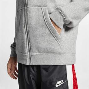 img 1 attached to Толстовка с молнией и капюшоном Nike Sportswear с панелями для мужчин