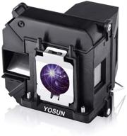 лампа проектора yosun v13h010l60 v13h010l61 для epson powerlite 420 425w 905 92 93 95 96w 1835 430 435w 915w d6150 - заменяемая лампа со стеклянным корпусом от elplp60 elplp61 логотип