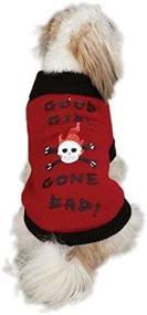 img 4 attached to 🐶 Pet Sweater - Good Girl Gone Bad: Stylish and Cozy