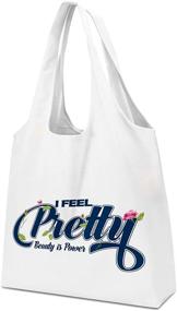 img 4 attached to 👜 Durable CGBE Canvas Tote Bags: Large Capacity Reusable Shopping Bags with Inner Pocket - Convenient & Eco-Friendly Bulk Grocery Bags - Machine Washable