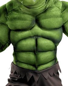 img 2 attached to 🦸 Large Avengers Muscle Costume Size 10-12