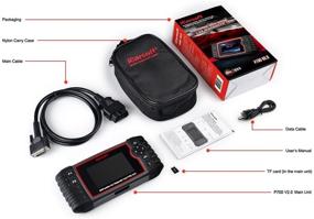 img 2 attached to Enhanced iCarsoft P700 V2.0 Auto Diagnostic Scanner for PORSCHE - ABS, Airbag Scan & More!