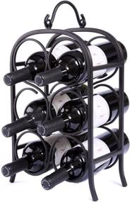 img 2 attached to 🍷 Oenophilia Free Standing Wine Rack, Wine Arch Holder, Countertop & Bar Display, Ideal for Wine Cellar, 6 Bottle Capacity