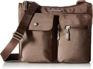 👜 black baggallini women's handbag & wallet set - everything travel crossbody bag included logo