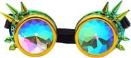 🌈 colorful kaleidoscope rainbow sunglasses by firstlike festivals logo