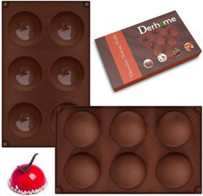 img 4 attached to Derhome Silicone Chocolate Pudding Handmade Kitchen & Dining and Bakeware