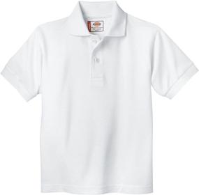 img 1 attached to Stylish and Comfortable: Dickies Boys' Short Sleeve Polo for a Smart & Casual Look
