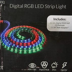 img 1 attached to Newhouse Lighting LEDKIT DRGB Flexible Digital