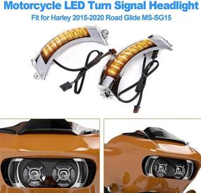 img 4 attached to OXMART Indicated Headlight 2015 2020 MS SG15 Lights & Lighting Accessories