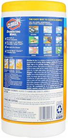 img 2 attached to Clorox Disinfecting Wipes Fresh Scent, Lemon Canister - 75 Count