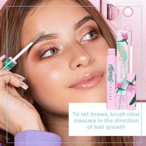 img 2 attached to Petite 'n Pretty Featherlight Clear Mascara & Brow Gel for Kids, Children, Tweens and Teens – Dual-Purpose, Non Toxic, Made in USA