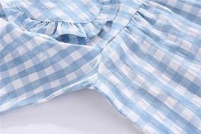 img 1 attached to Mud Kingdom Boys' Toddler Collar Pajama Set - Sleepwear & Robes