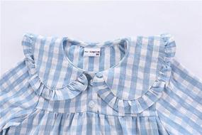 img 2 attached to Mud Kingdom Boys' Toddler Collar Pajama Set - Sleepwear & Robes