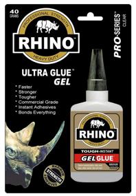 img 2 attached to Rhino Glue Gel: Ultra Strong Heavy Duty Adhesive - 40g Clear Formula