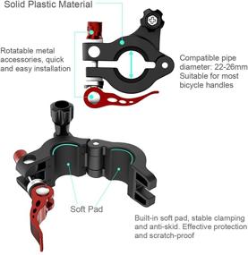 img 1 attached to 🚴 O'woda Mavic Air 2S Bicycle Remote Control Mount - Convenient Holder for DJI Mavic Air 2S / Mini 2 / Mini SE / Mavic Air 2 Drones - Ideal for Aerial Photography