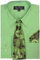 👔 viviz forancci pointed matching ac101 charcoal 18 18 men's clothing and shirts - sleek and stylish attire for the modern man logo