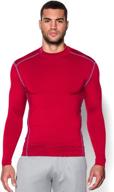 🔥 stay warm and compressed with under armour men's coldgear armour mock long-sleeve t-shirt логотип