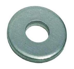 img 1 attached to 🔩 Steel Flat Washer Pack - B009OJIH7G, ASME B18.22.1, 1/4" Screw Size, 9/32" ID, 5/8" OD, 0.065" Thick (100-Pack)