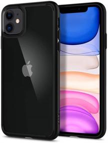 img 4 attached to Spigen Ultra Hybrid [военного класса] Для чехла iPhone 11 (2019) - матовый черный