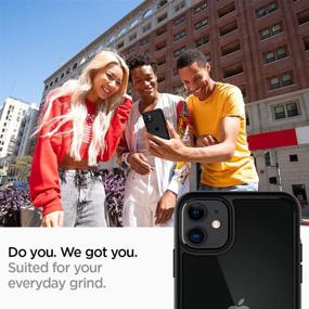 img 1 attached to Spigen Ultra Hybrid [военного класса] Для чехла iPhone 11 (2019) - матовый черный