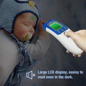 img 2 attached to Easy@Home NCT-301: 3 in 1 Non-Contact Infrared Forehead Thermometer for Baby, Adult, and Child