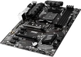 img 3 attached to 🔧 MSI B450-A Pro Max ATX Motherboard for AMD Ryzen 2nd and 3rd Gen with M.2, USB 3.0, DDR4, D-Sub, DVI, HDMI, and Crossfire support