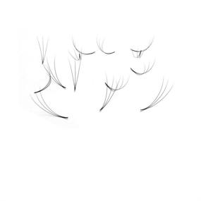 img 2 attached to 👁️ Pre fanned Individual Cluster Eyelash Extensions 3D Russian Volume 0.07mm D Curl - 9mm, 10mm, 11mm, 12mm, 13mm, 14mm (10MM)