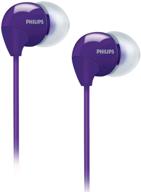 philips she3590pp/28 in-ear headphones - purple logo