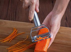 img 2 attached to 🔪 Kitchen Peeler Knife: Perkin Peeler - The Ultimate Tool for Easy Peeling