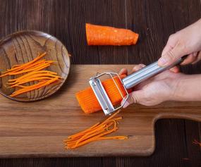 img 3 attached to 🔪 Kitchen Peeler Knife: Perkin Peeler - The Ultimate Tool for Easy Peeling