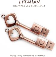 🔑 usb-флеш-накопитель leizhan 32 гб: стильный ключ любви на цепочке-хранилище с высокой скоростью usb 2.0 - флеш-память pen drive memory stick u disk pendrive логотип