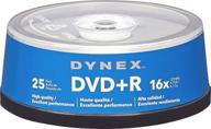 dynex 25 pack dvd r disc spindle logo