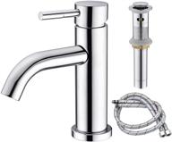 hanebath stainless steel single handle bathroom faucet logo