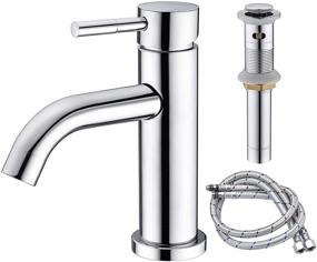 img 4 attached to HANEBATH Stainless Steel Single Handle Bathroom Faucet