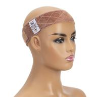 👑 gex adjustable wig grip band with hook and loop fastener – non-slip, comfortable thin head hair band to secure wig and avoid headaches (tan) logo