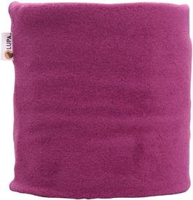 img 4 attached to Lupa Canadian Made Fleece Warmer Gaiter: Must-Have Girls' Accessory for Cold Weather