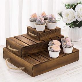 img 4 attached to 🧁 Cupcake Dessert Merchandise Displays by MyGift