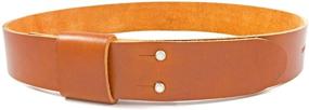 img 4 attached to Handmade Leather Belt Length Tongue Women's Accessories