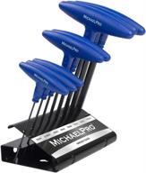 enhanced efficiency: michaelpro mp001042 8 piece t handle set for ultimate convenience логотип