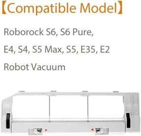 img 3 attached to 🔧 Replacement Main Brush Cover Parts for Roborock S50 S51 Vacuum - SOFOXYI Second Generation