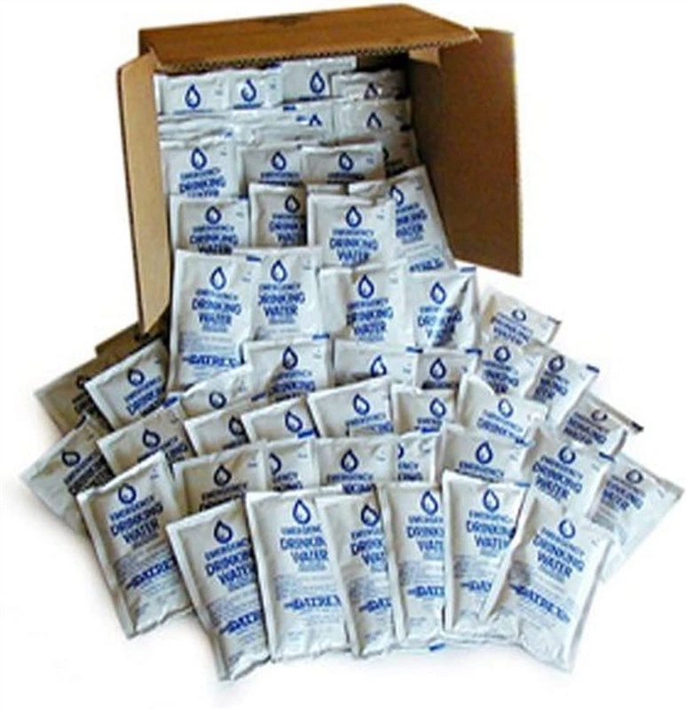 datrex emergency survival water pouch 로고